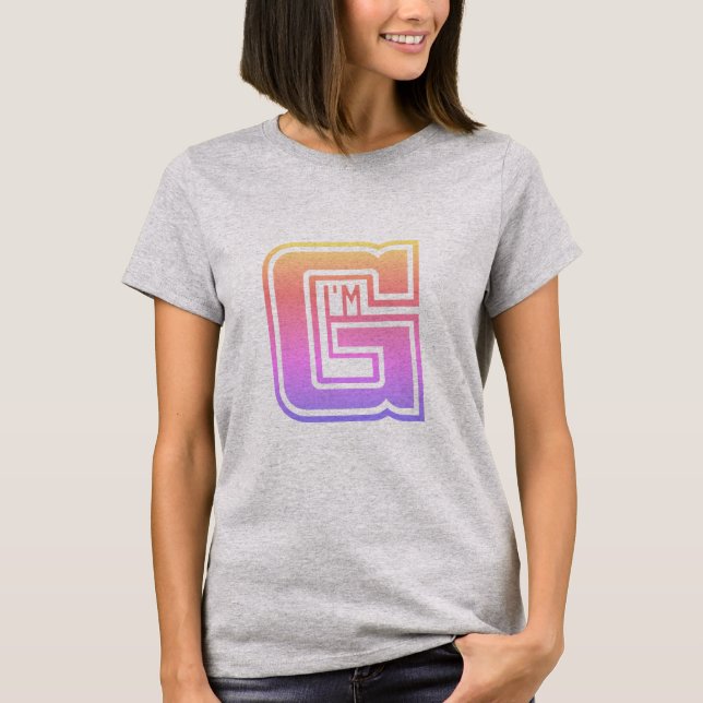 Je suis G T-Shirt (Devant)