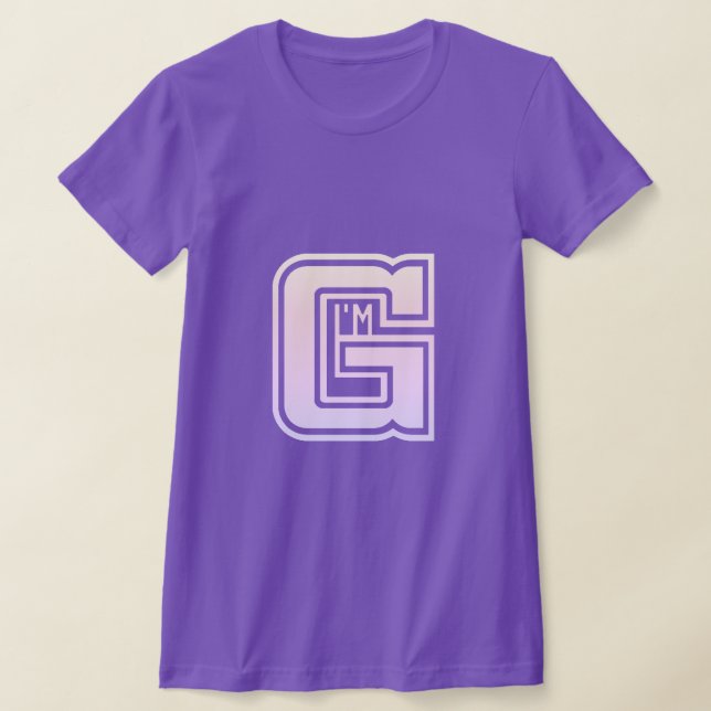 Je suis G T-Shirt (Poser)