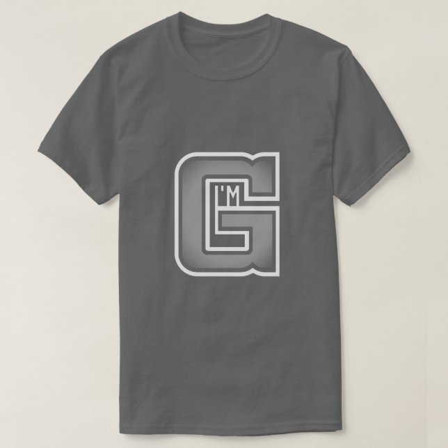 Je suis G T-Shirt (Design devant)