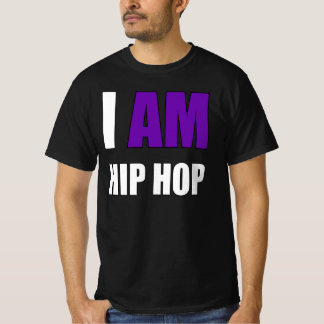 "JE SUIS HIP HOP" HAUT LETTRE VIOLET