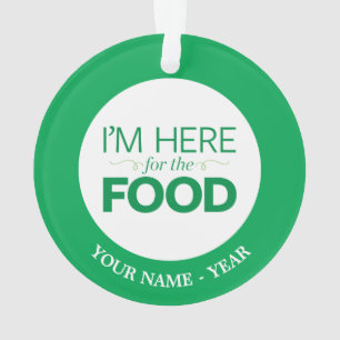 Je suis ici pour la nourriture