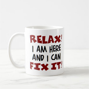 je suis ici tasse de café