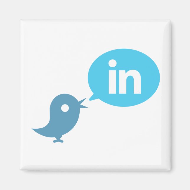 Je suis #in - Magnet (Devant)