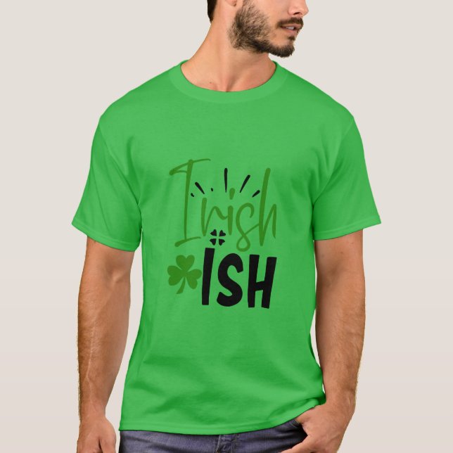 Je suis Irlandais St. Patrick’s Day Mens T-Shirt (Devant)