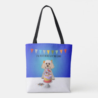 Je suis juste ici pour le Sac fourre-tout de gâtea