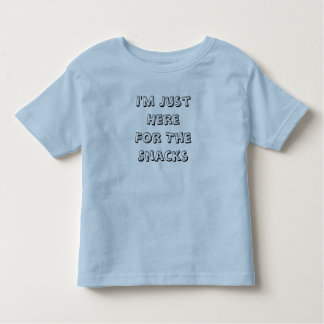 Je suis juste ici pour le T-shirt d'enfant en bas