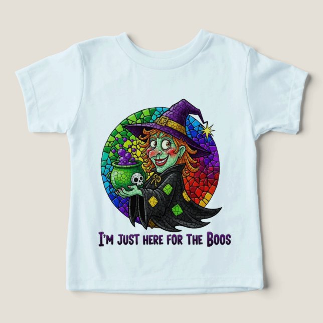 JE SUIS JUSTE ICI POUR LES BOOS (Design Recto)