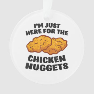 Je suis juste là pour les nuggets de poulet