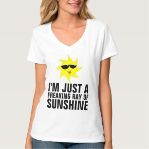 JE SUIS JUSTE UN RAYON DE SOLEIL À SCREMER T-Shirt
