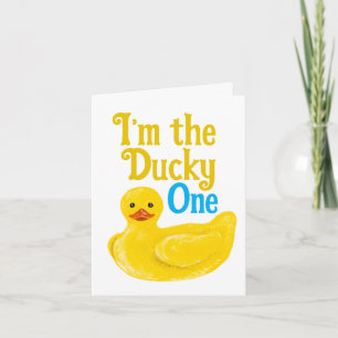 Je suis la carte d'anniversaire Ducky One