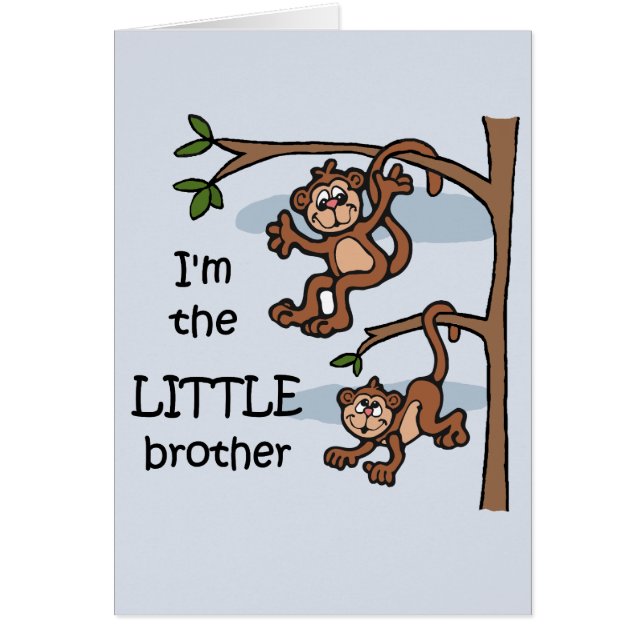 Je suis la carte de petit frère (Devant)