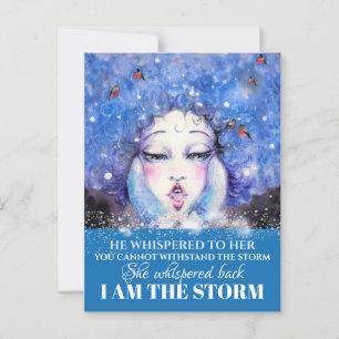 JE SUIS LA CARTE POSTALE STORM