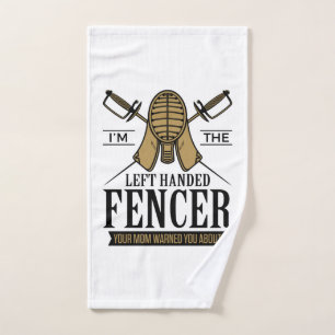 Je suis la clôture à gauche Fencer Funny Southpaw