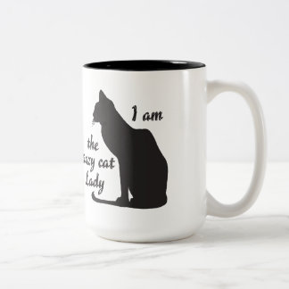 JE SUIS LA DAME FOLLE MUG DE CAT