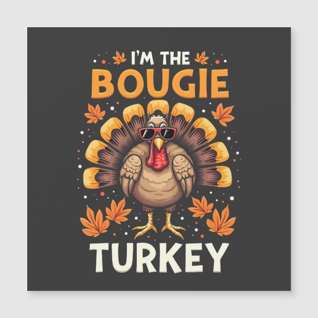 Je suis la dinde Bougie drôle de Thanksgiving sass (Devant)