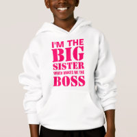 Je suis la grande soeur qui me fait le sweat -