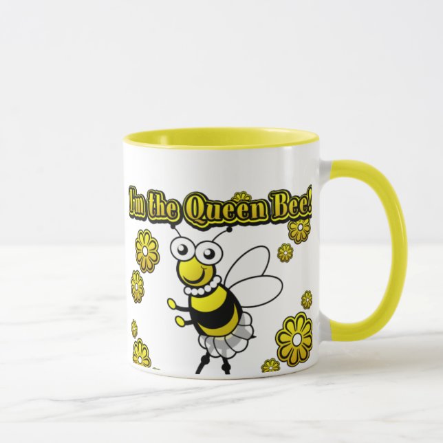 Je suis la reine des abeilles ! tasse (Droite)