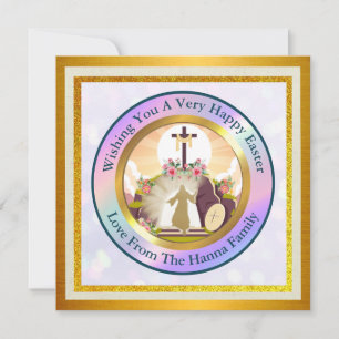 Je suis la résurrection et la carte postale de vie