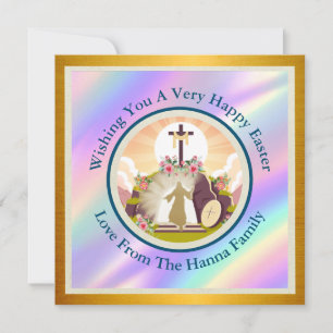 Je suis la résurrection et la carte postale de vie