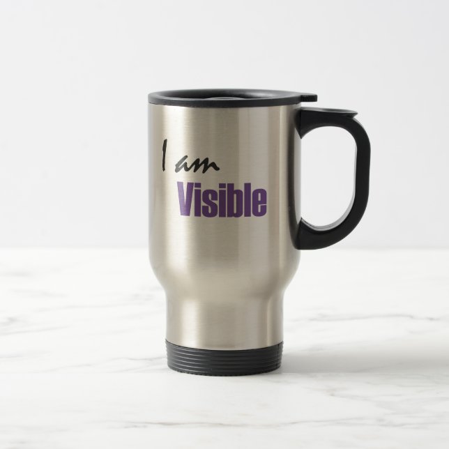Je suis la tasse évidente (pourpre) (Droit)
