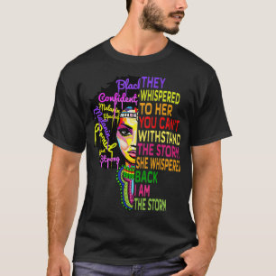 Je Suis La Tempête Des Femmes Tshirt Junetdix Blac