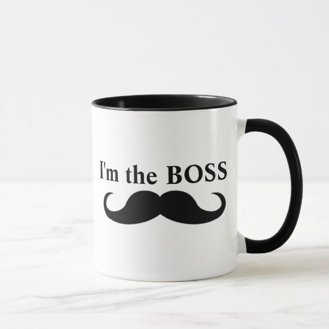 Je suis le BOSS, la tasse de café (Droite)