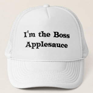 Je suis le casquette de juge de compote de pommes