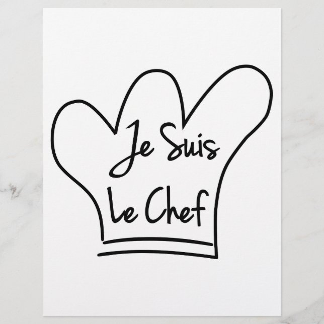 Je Suis Le Chef (Devant)