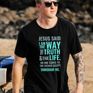 Je suis le Chemin T-shirt aux couleurs pastel