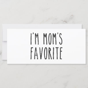 Je suis le Fils ou la Fille Préférée de maman