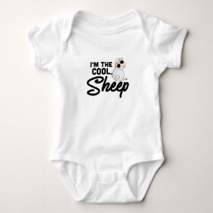 Je suis le mouton cool Mouton drôle Body bébé Mign