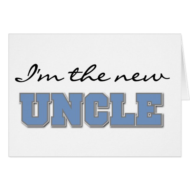 Je suis le nouvel oncle (Devant horizontal)