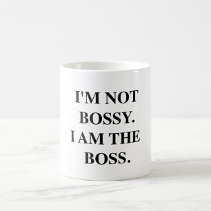 Je suis le patron. Tasse