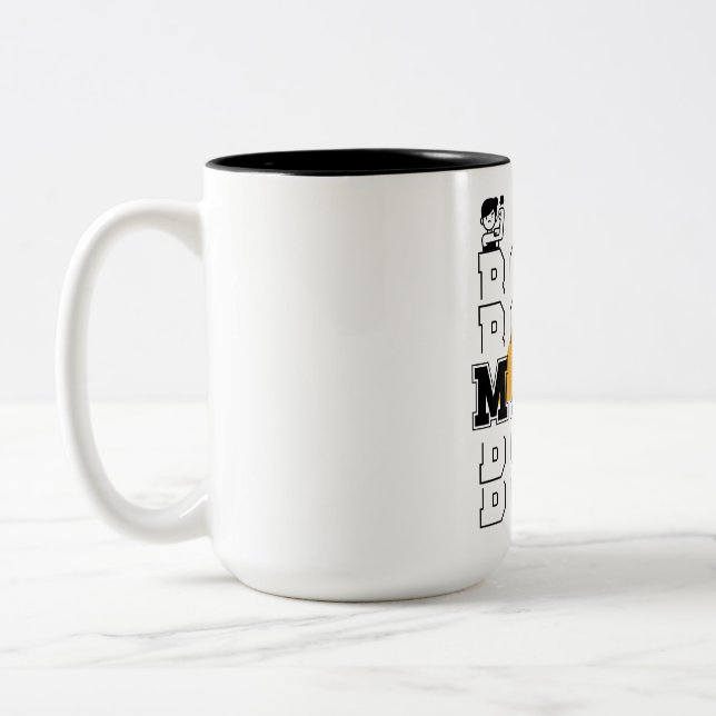 "Je suis le pouvoir" Éclair boulon Mug (Gauche)