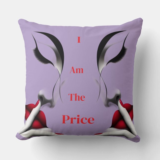 Je Suis Le Prix Coussin de Lancer Motivant Esthéti (Recto)