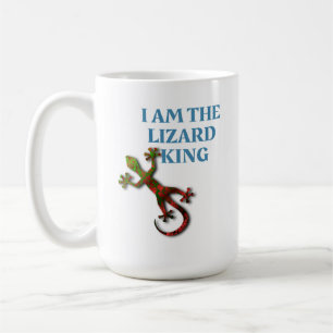 Je suis le Roi Gecko Lovers Mug de lézard