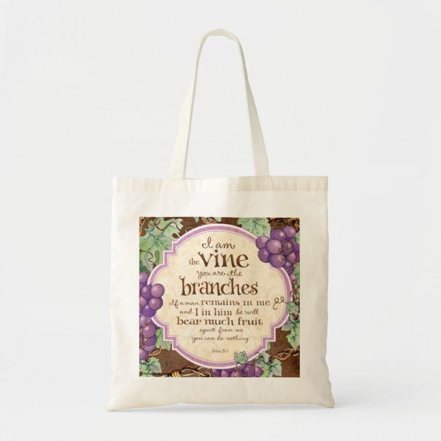 Je suis le Sac fourre-tout de la Vine (Devant)