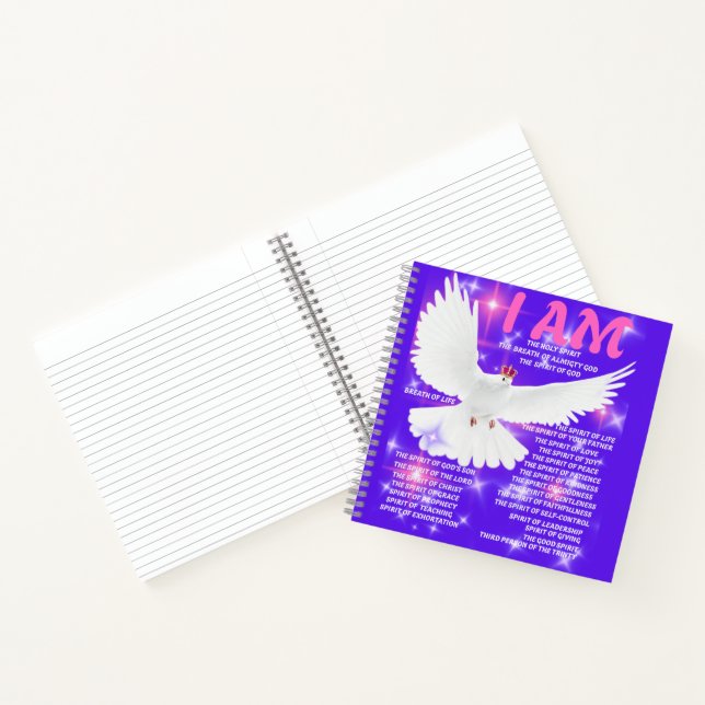 Je Suis Le Saint-Esprit Carnet Spiral (Intérieur)