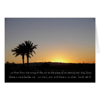 Je suis le Seigneur Sunset