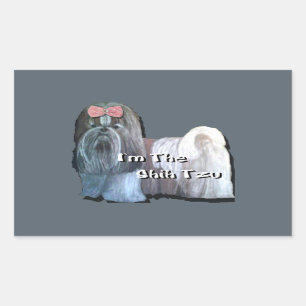 Je suis le Shih Tzu - autocollants