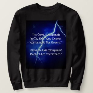 Je Suis Le Sweatshirt De La Tempête