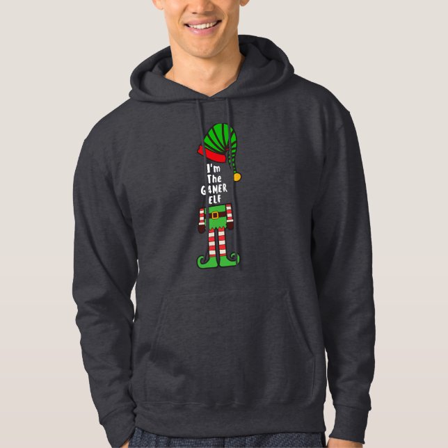 Je suis le Sweatshirt Sweat - shirt à capuche Game (Devant)