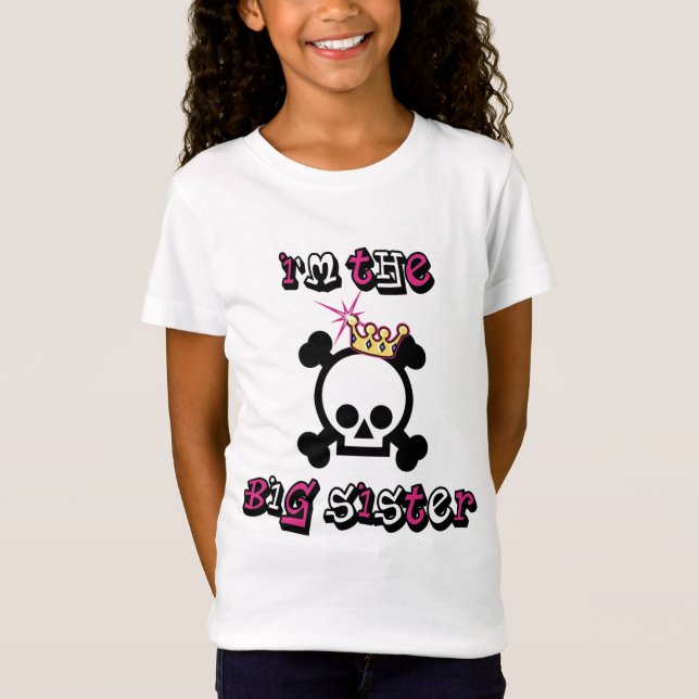 Je suis le T-shirt de grande soeur (Devant)