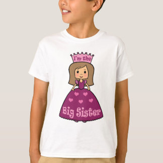 Je suis le T-shirt de grande soeur