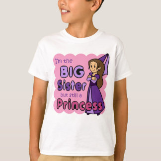 Je suis le T-shirt de grande soeur