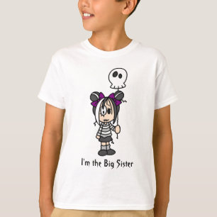 Je suis le T-shirt de grande soeur