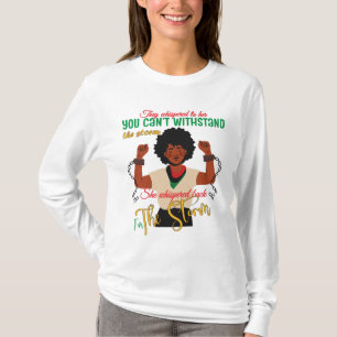 Je Suis Le T-shirt De La Tempête Black Girl Magi