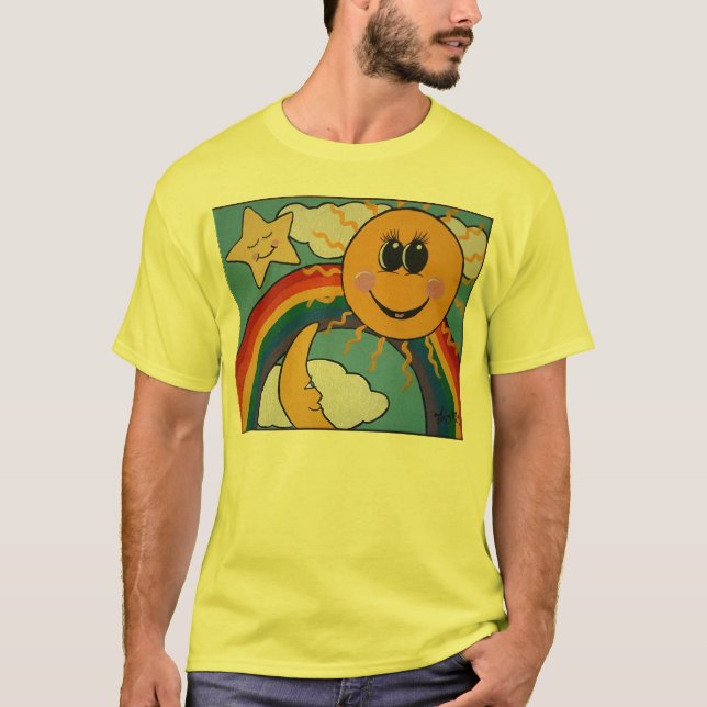 JE SUIS LE T-SHIRT DE L'ENFANT DU SOLEIL DE MON (Devant)