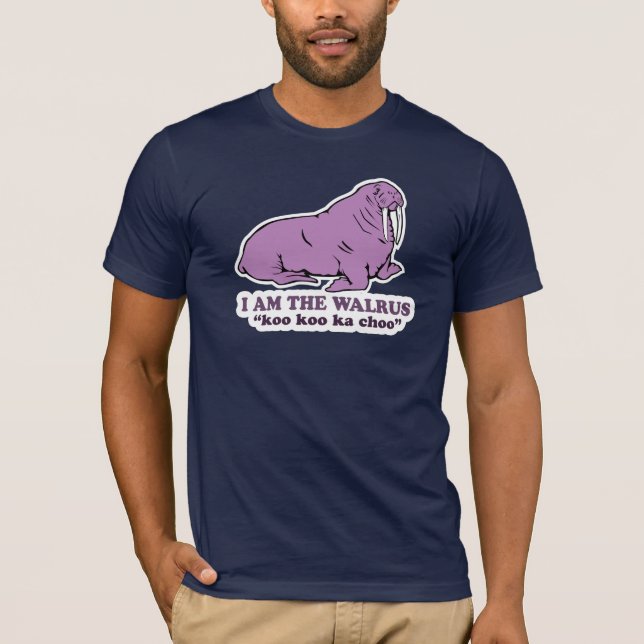 Je suis le T-shirt de morse (Devant)