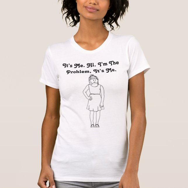 Je suis le T-shirt du problème (Devant)